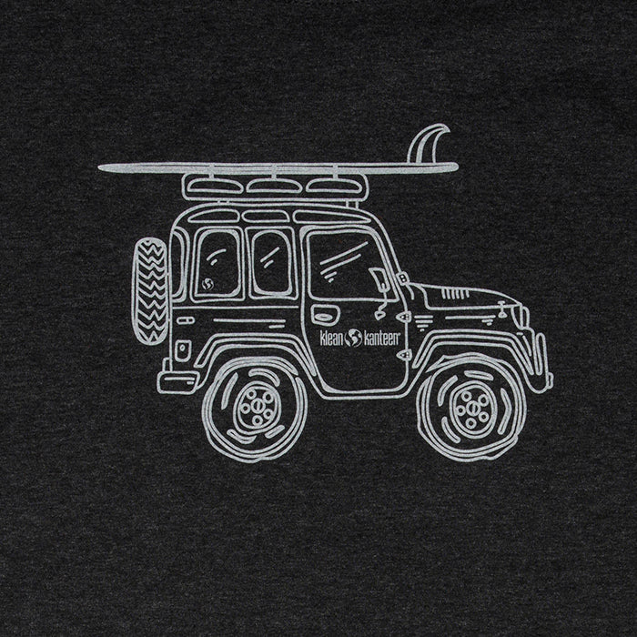 adventure-vehicle-t-shirt-y4 klean_shirt_jeep_front_closeup_lifestyle.jpg